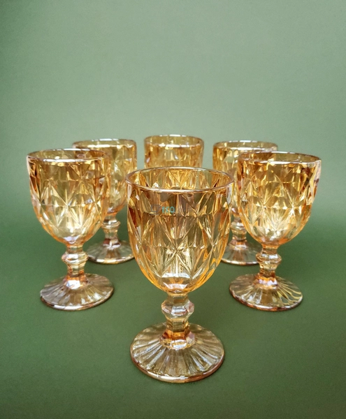 Келихи для вина з кольорового скла 6 шт Glassware 320 мл ... Келихи для вина з кольорового скла 6 шт Glassware 320 мл ...