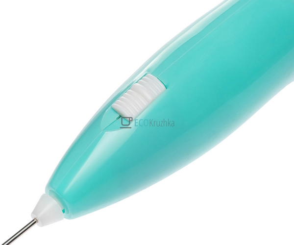 Капучинатор ручний пінозбивач Elite Бірюзовий EK12206 Капучинатор ручний пінозбивач Elite Бірюзовий EK12206