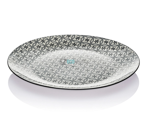 Тарілка керамічна Вуаль 24 см EK CLW-11