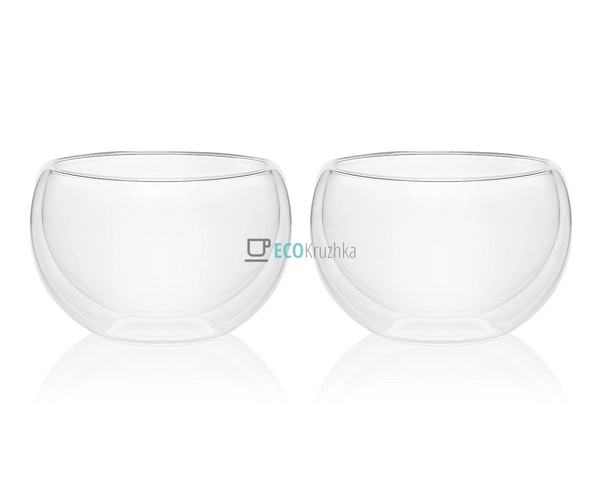 Десертниця з подвійним дном 2 шт 180 мл EK7015 Десертниця з подвійним дном 2 шт 180 мл EK7015