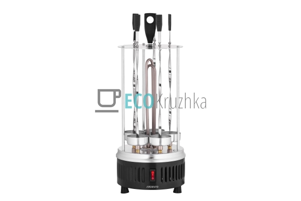 Електрошашличниця Ardesto 900 Вт, 5 шампурів, обертання ... Електрошашличниця Ardesto 900 Вт, 5 шампурів, обертання ...