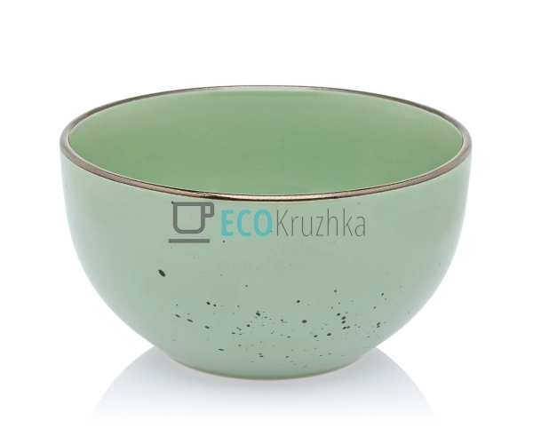 Салатник Ardesto Bagheria, 14 см, Pastel green, кераміка ...