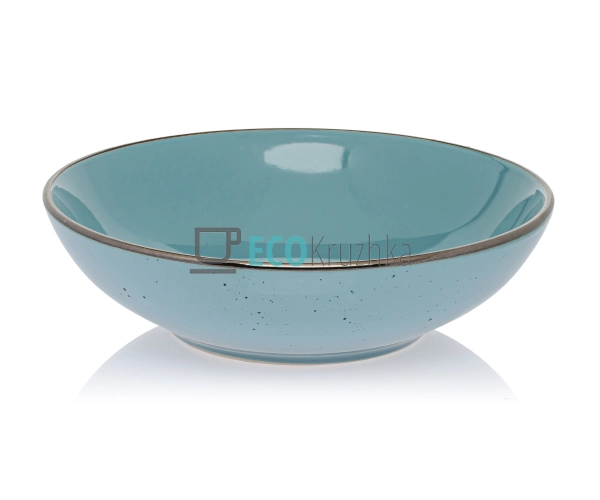 Тарілка супова Ardesto Bagheria, 20 см, Misty blue, кера ... Тарілка супова Ardesto Bagheria, 20 см, Misty blue, кера ...