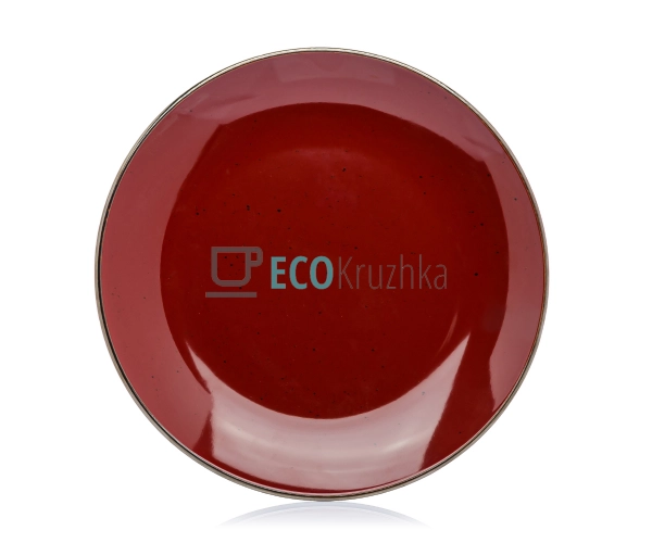 Тарілка обідня Ardesto Bagheria, 26 см, Sangria, керамік ... Тарілка обідня Ardesto Bagheria, 26 см, Sangria, керамік ...