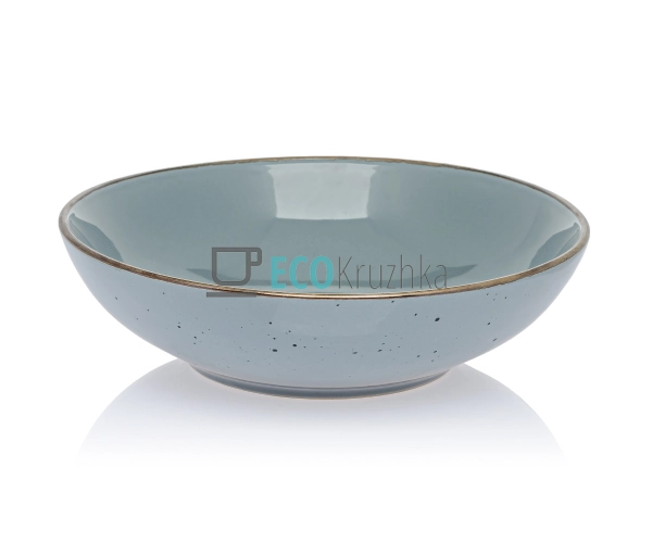 Тарілка супова Ardesto Bagheria, 20 см, Grey, кераміка ( ... Тарілка супова Ardesto Bagheria, 20 см, Grey, кераміка ( ...