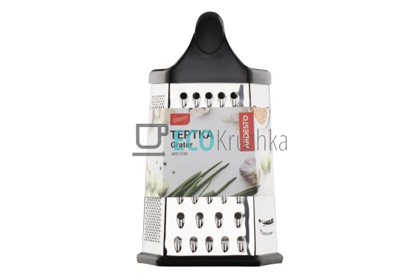 Тертка Ardesto Gemini, чорний, нержавіюча сталь, пластик ... Тертка Ardesto Gemini, чорний, нержавіюча сталь, пластик ...