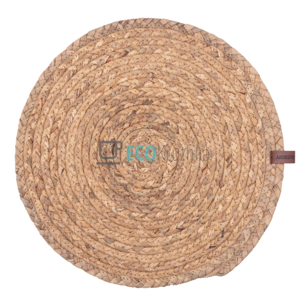 ARDESTO Килимок сервірувальний, 38см, соломка, кругла, з ... ARDESTO Килимок сервірувальний, 38см, соломка, кругла, з ...