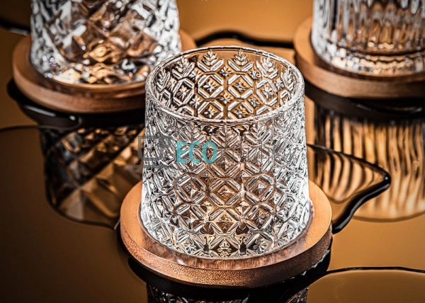 Склянка-доф для віскі 275 мл обертова на дерев Склянка-доф для віскі 275 мл обертова на дерев