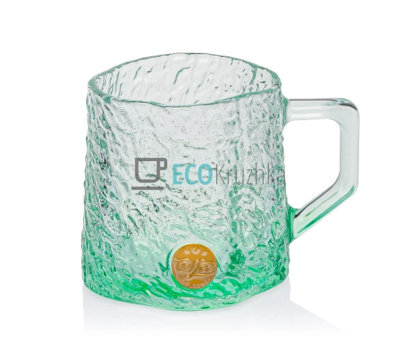 Чашка 280 мл із кольорового скла Салатова HO_PE (77-1) Чашка 280 мл із кольорового скла Салатова HO_PE (77-1)