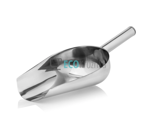 Совок для сипучих продуктів нержавіючий на 1000 гр. довж ...