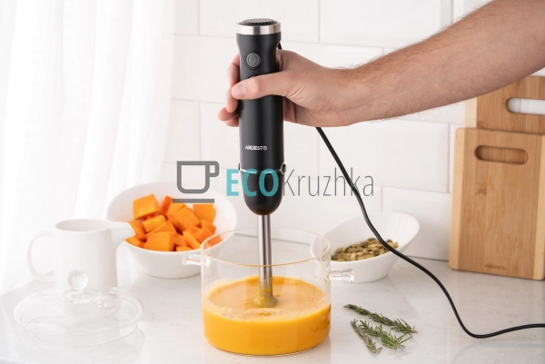 Блендер Ardesto занурювальний HBG- 600B, 600Вт, чорно-ср ... Блендер Ardesto занурювальний HBG- 600B, 600Вт, чорно-ср ...