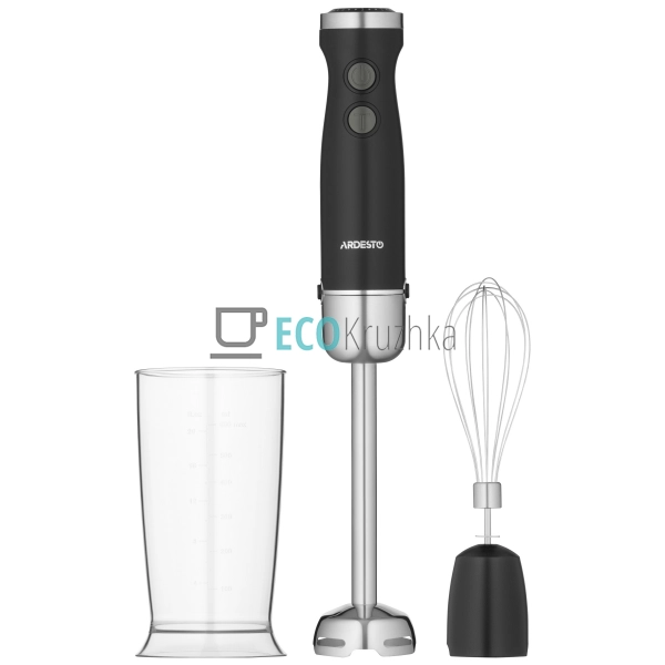 Блендер Ardesto занурювальний HBG- 600BWH, 600Вт, чаша-6 ... Блендер Ardesto занурювальний HBG- 600BWH, 600Вт, чаша-6 ...