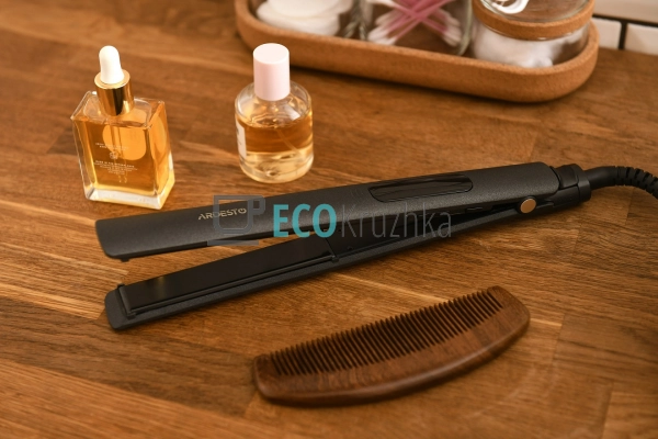 Випрямляч Ardesto HS-615D, 50Вт, 110-230C, кераміка, чор ...