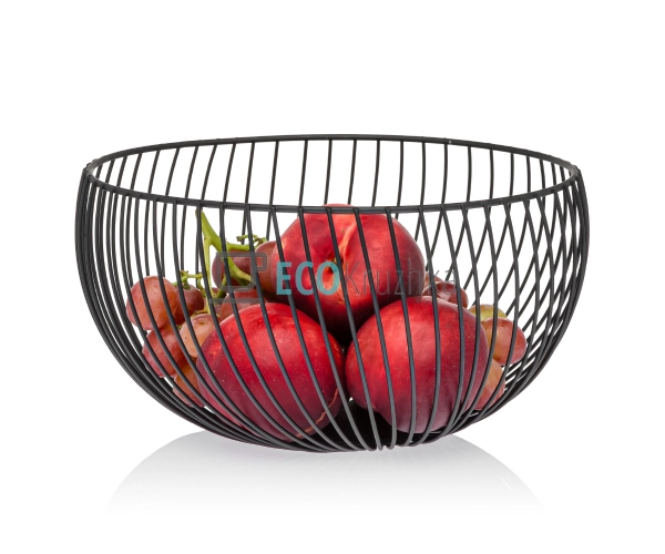 Кошик для фруктів 255 х 135 мм Чорний Maestro MR-1036 Кошик для фруктів 255 х 135 мм Чорний Maestro MR-1036