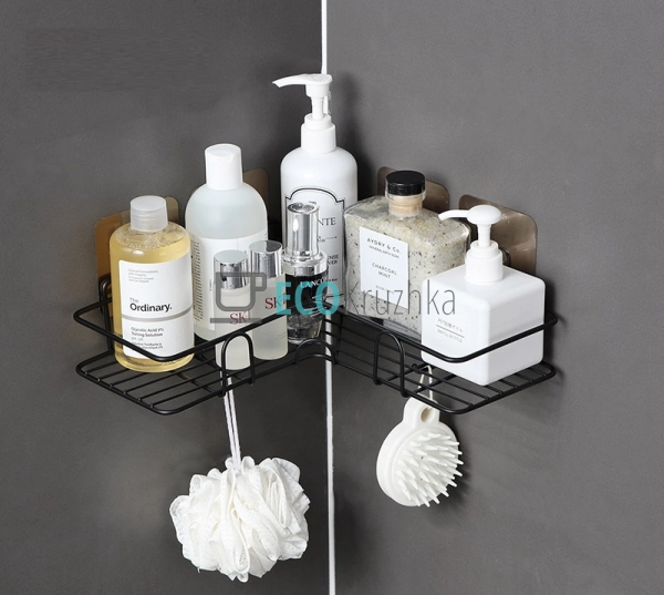 Полиця кутова універсальна на самоклейкій стрічці 26.5х2 ...