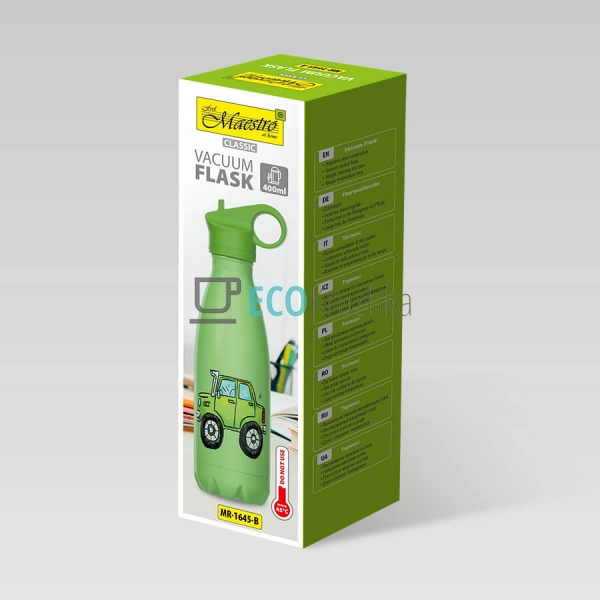 Термопоїлка з трубочкою 400 мл Car Maestro (MR-1645-B) Термопоїлка з трубочкою 400 мл Car Maestro (MR-1645-B)