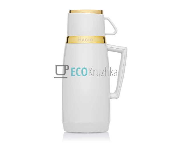 Термос 1л, Magio зі скляною колбою (MG-1050W) Термос 1л, Magio зі скляною колбою (MG-1050W)