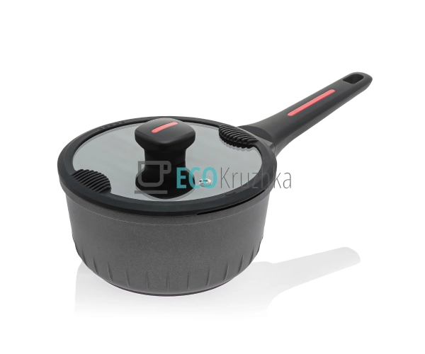 Ківш 1.9 л Magio Литий антипригарний Чорний матовий (MG- ... Ківш 1.9 л Magio Литий антипригарний Чорний матовий (MG- ...