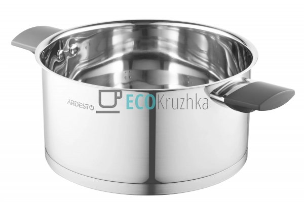 Каструля Ardesto Gemini Trento, скляна кришка, 3.9 л, не ... Каструля Ardesto Gemini Trento, скляна кришка, 3.9 л, не ...