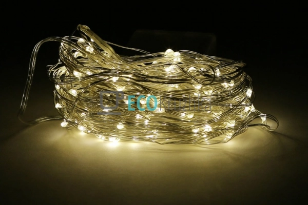 Гірлянда 100 LED, теплий білий, 1 лінія 10 м, 100 діодів ... Гірлянда 100 LED, теплий білий, 1 лінія 10 м, 100 діодів ...