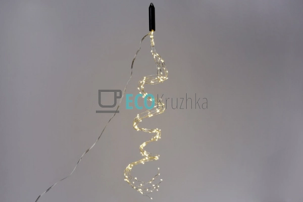 Гірлянда-пучок 160 LED, теплий білий, 10 ниток по 1,6 м, ... Гірлянда-пучок 160 LED, теплий білий, 10 ниток по 1,6 м, ...