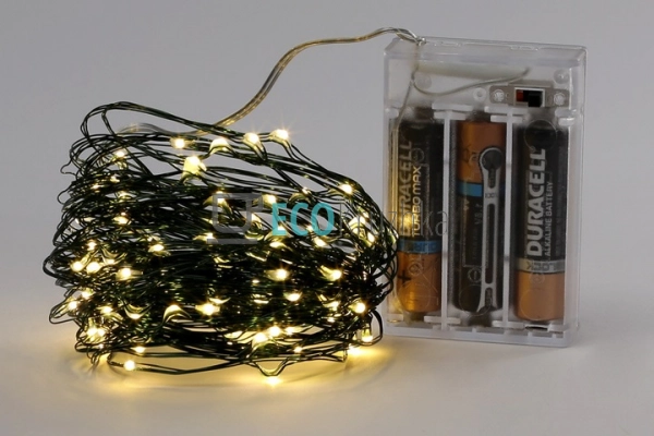 Гірлянда 100 LED, теплий білий, 1 лінія 10 м, 100 діодів ... Гірлянда 100 LED, теплий білий, 1 лінія 10 м, 100 діодів ...