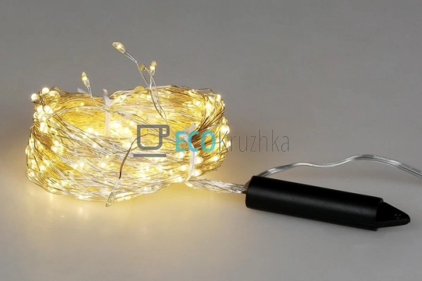 Гірлянда-пучок 360 LED, теплий білий, 18 ниток по 2 м, 2 ... Гірлянда-пучок 360 LED, теплий білий, 18 ниток по 2 м, 2 ...