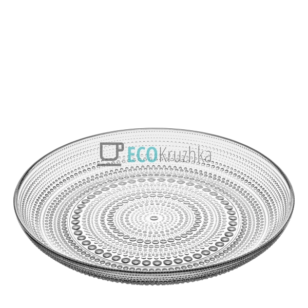 Тарілка Ardesto Verbena, 20.7см, скло, прозорий (AR5027)