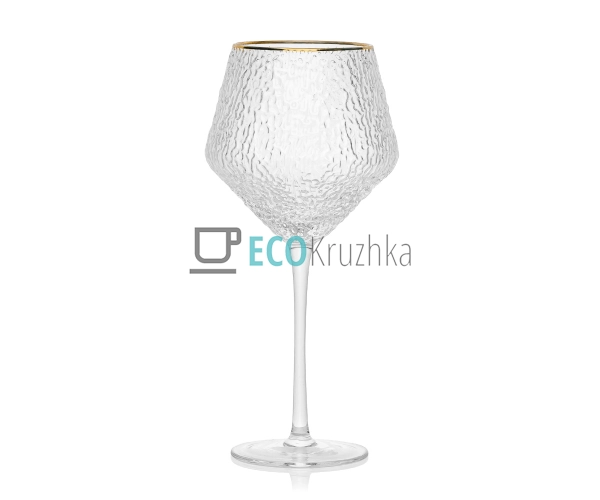 Келих для вина Stunning фактурних 600 мл, прозорий (HP-1 ... Келих для вина Stunning фактурних 600 мл, прозорий (HP-1 ...