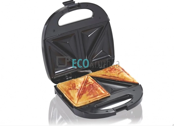 Професійна бутербродниця-тостер трикутної форми, 800 Вт ... Професійна бутербродниця-тостер трикутної форми, 800 Вт ...