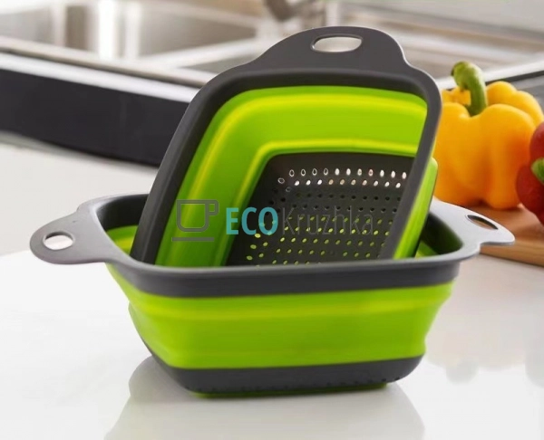 Силіконовий складний друшляк, температурний діапазон від ... Силіконовий складний друшляк, температурний діапазон від ...