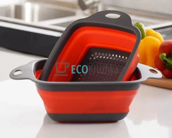 Силіконовий складний друшляк, температурний діапазон від ... Силіконовий складний друшляк, температурний діапазон від ...