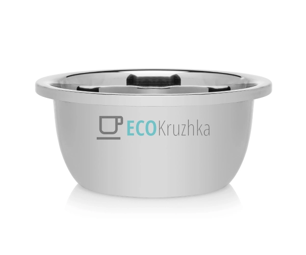 Глибока тарілка-миска з нержавіючої сталі 20x9,2 см Eden ...