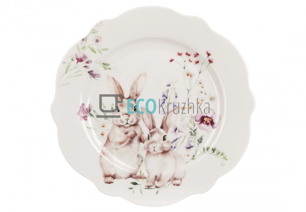 Порцелянова обідня тарілка " ... Порцелянова обідня тарілка " ...