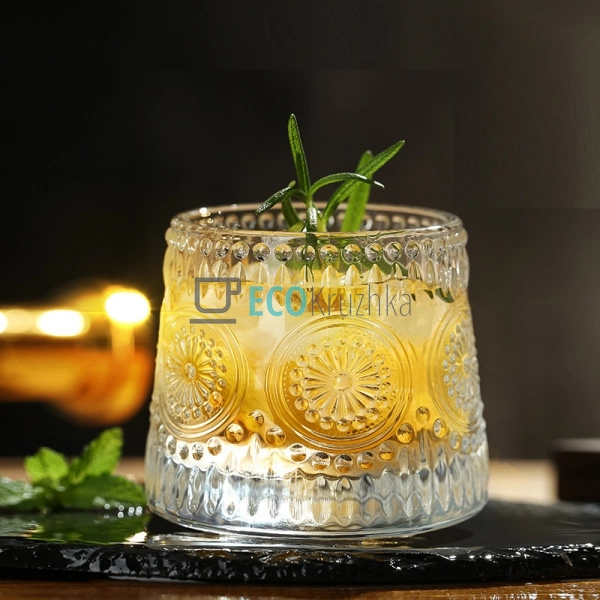 Набір склянок 6 шт обертові Трістан 170 мл (102-309) Набір склянок 6 шт обертові Трістан 170 мл (102-309)