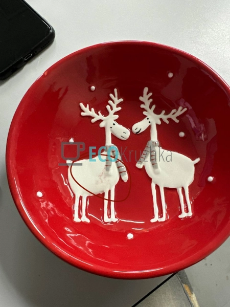 УЦІНКА КЕРАМІЧНА ПІАЛА "ОЛЕНІ", 350 МЛ УЦІНКА КЕРАМІЧНА ПІАЛА "ОЛЕНІ", 350 МЛ