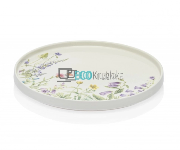 УЦІНКА ОБІДНЯ ПОРЦЕЛЯНОВА ТАРІЛКА "FLORAL", 25.5 СМ УЦІНКА ОБІДНЯ ПОРЦЕЛЯНОВА ТАРІЛКА "FLORAL", 25.5 СМ