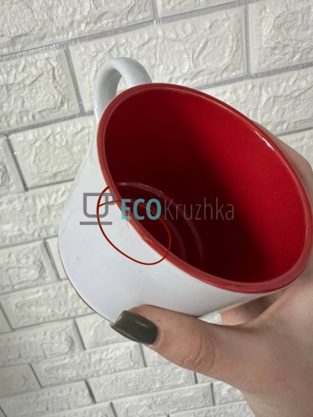 УЦІНКА НАБІР ПОРЦЕЛЯНОВИХ КУХЛІВ "ЯЛИНКА", 400 МЛ EK2154 ...