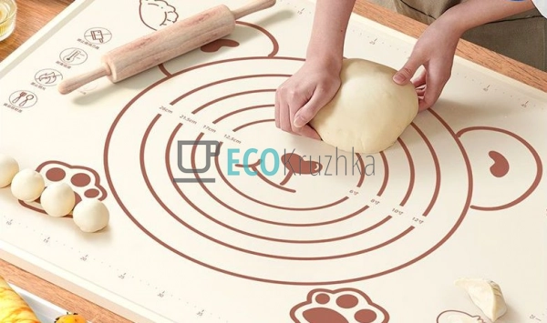 Коврик силіконовий для тіста 70 х 50 HO_PE (111-3) Коврик силіконовий для тіста 70 х 50 HO_PE (111-3)