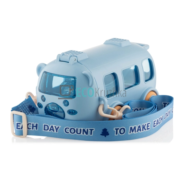 Пляшка для води Ardesto Bear Bus 500мл, пластик, блакитн ... Пляшка для води Ardesto Bear Bus 500мл, пластик, блакитн ...