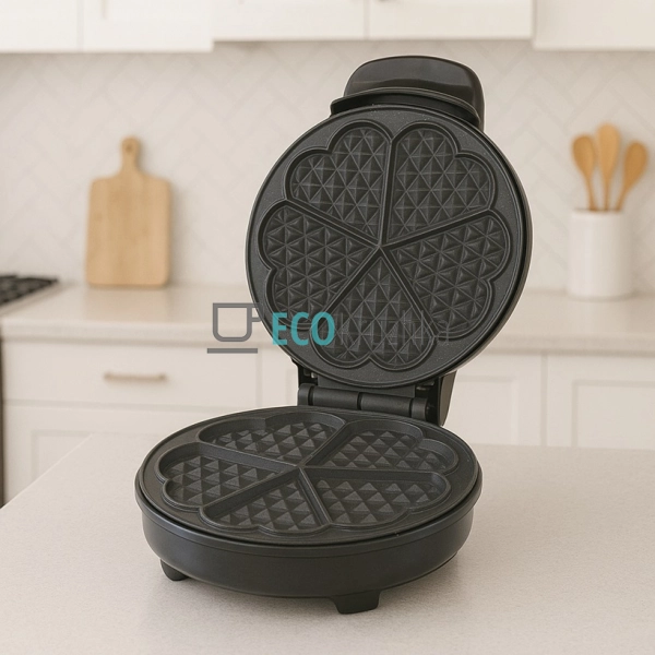 Вафельниця електрична для тонких вафель у формі серця 15 ... Вафельниця електрична для тонких вафель у формі серця 15 ...