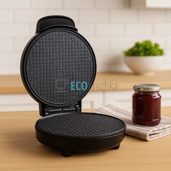 Електрична вафельниця Edenberg — 1500 Вт, антипригарне ... Електрична вафельниця Edenberg — 1500 Вт, антипригарне ...