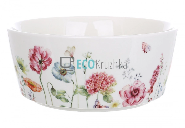 Порцеляновий салатник Bonadi Flower Garden 1.9 л великий ... Порцеляновий салатник Bonadi Flower Garden 1.9 л великий ...