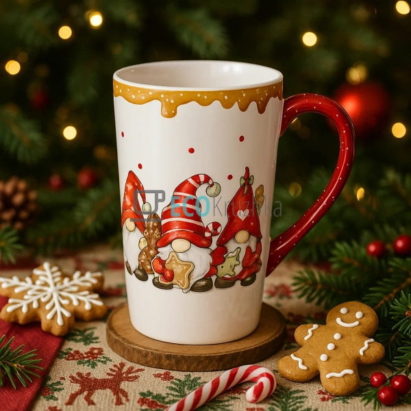 Новорічна керамічна кружка з ...