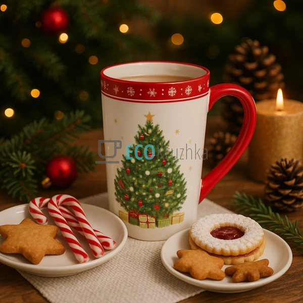 Керамічна новорічна кружка 5 ... Керамічна новорічна кружка 5 ...