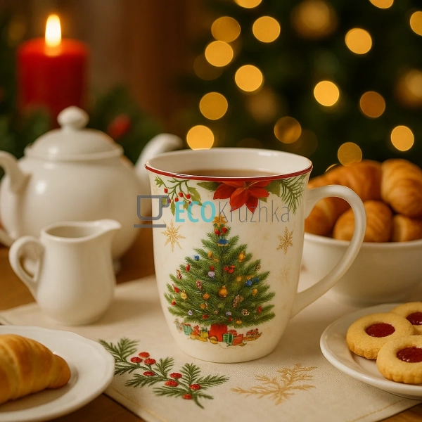 Новорічна чашка 470 мл з пор ... Новорічна чашка 470 мл з пор ...