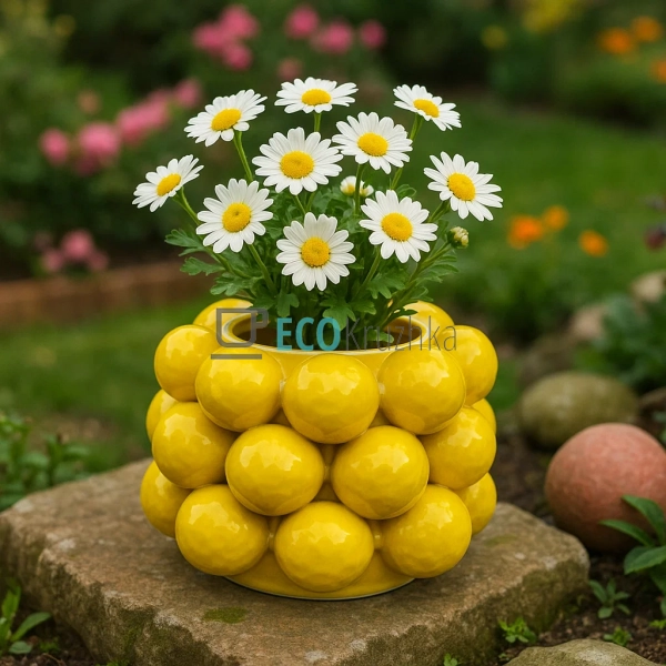 Ваза порцелянова Lemon (Лимон) Жовтий D21 х 14 см (457-3 ... Ваза порцелянова Lemon (Лимон) Жовтий D21 х 14 см (457-3 ...