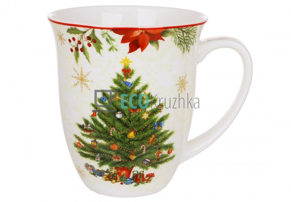 Новорічна чашка 470 мл з порцеляни – Christmas Story, св ... Новорічна чашка 470 мл з порцеляни – Christmas Story, св ...
