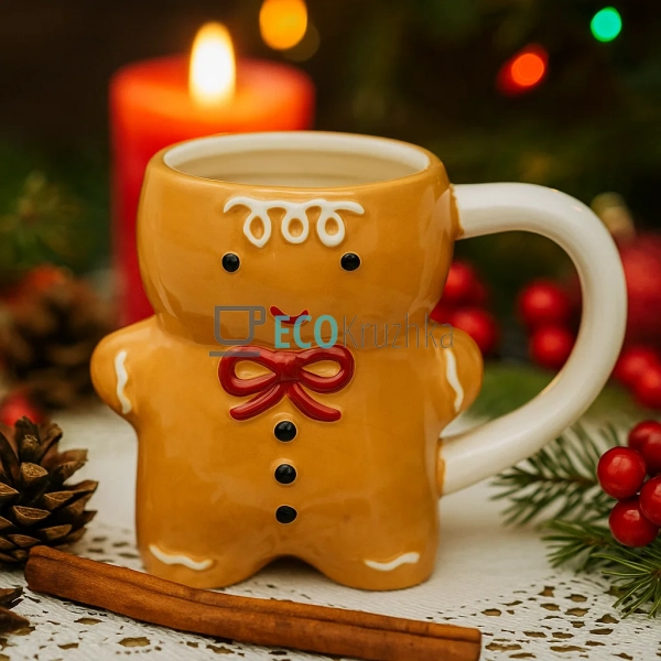 Керамічна кружка Пряниковий ... Керамічна кружка Пряниковий ...