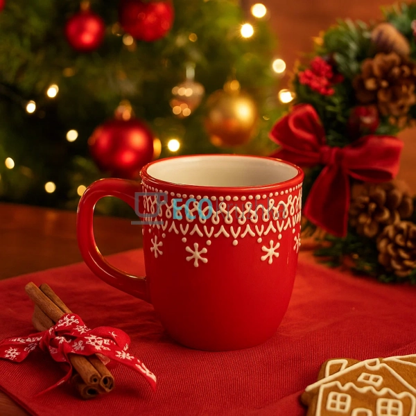 Керамічний кухоль "Сніжинка" ... Керамічний кухоль "Сніжинка" ...